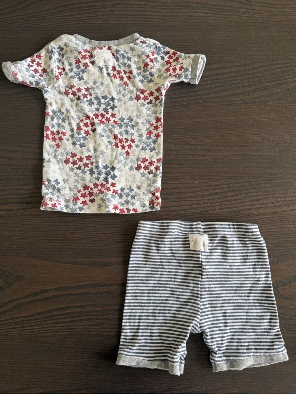 Burt’s Bees Baby pajamas Americana stars size 24 months